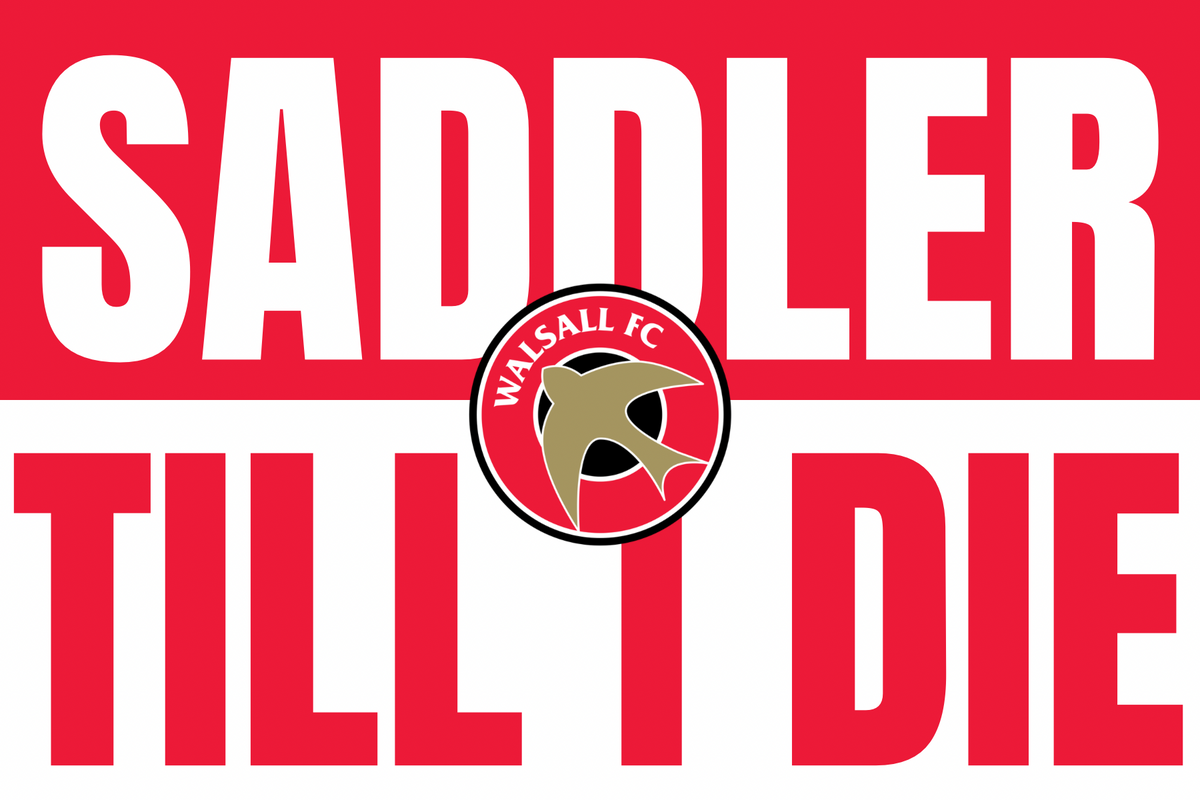 Walsall fc glossy stickers