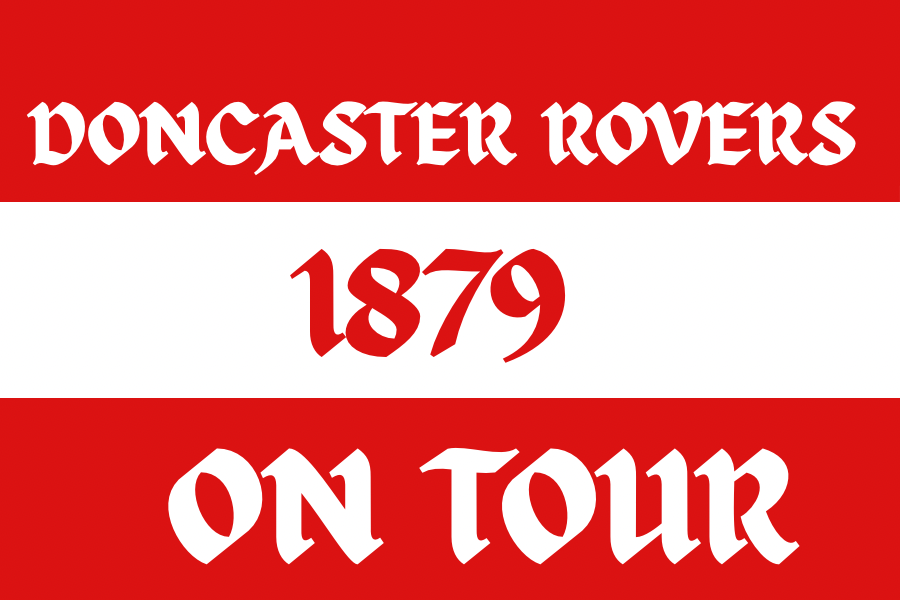 Doncaster rovers glossy stickers