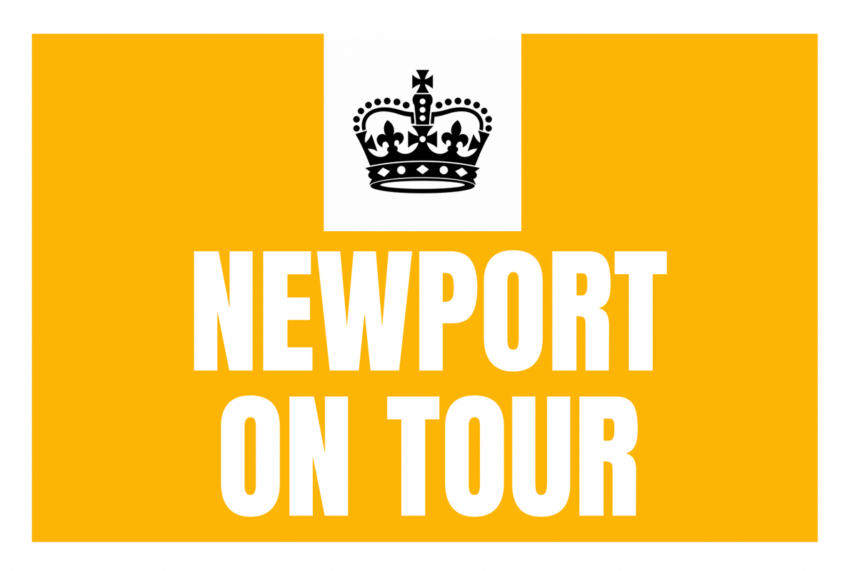 Newport county glossy stickers