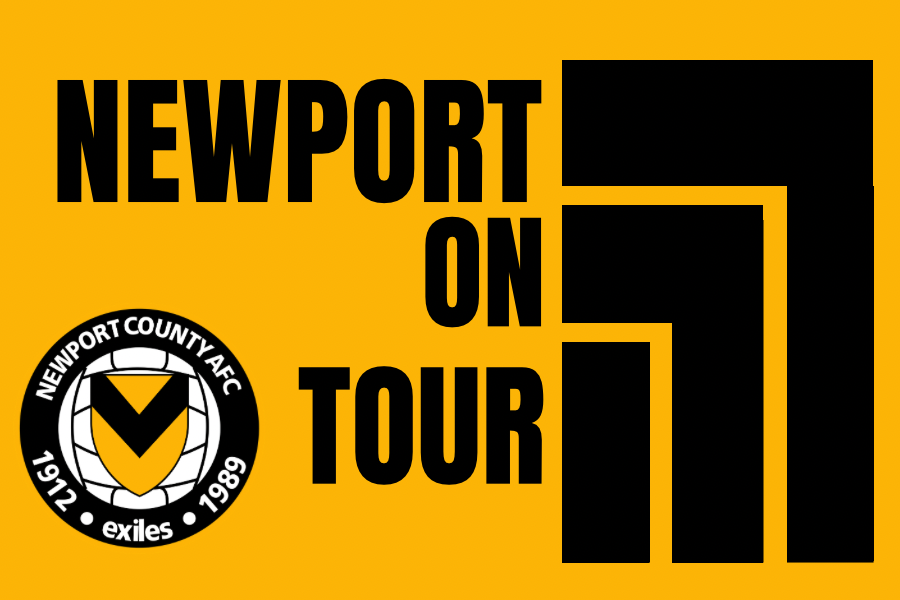 Newport county glossy stickers