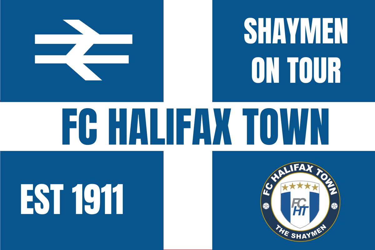 Fc Halifax town glossy stickers