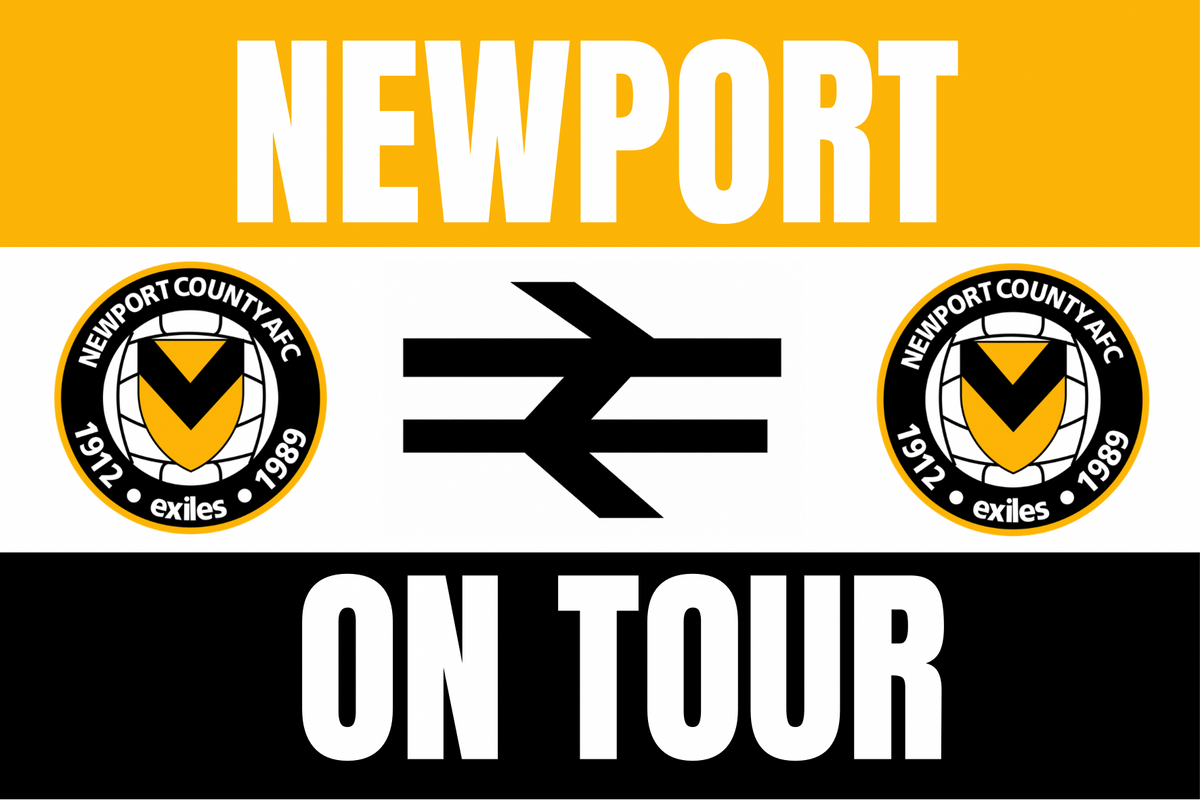 Newport county glossy stickers