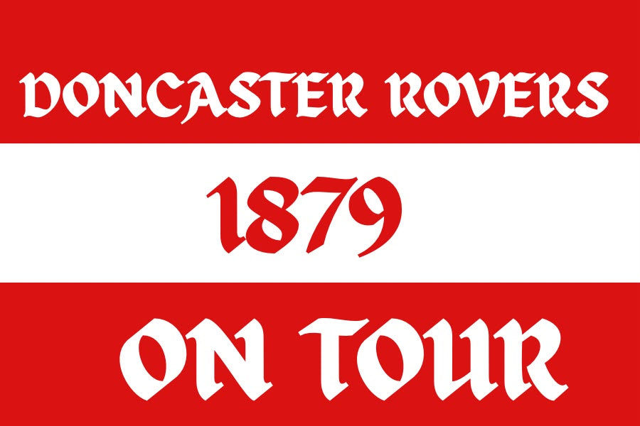 Doncaster rovers glossy stickers