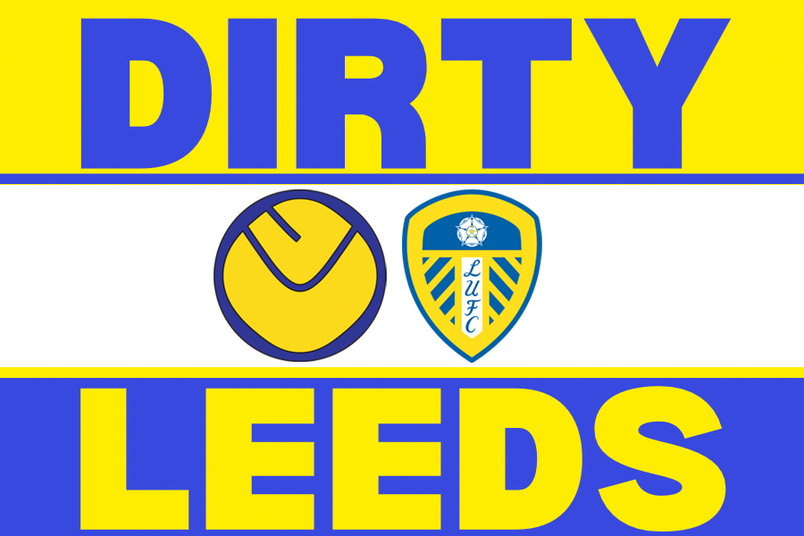 Leeds United glossy stickers