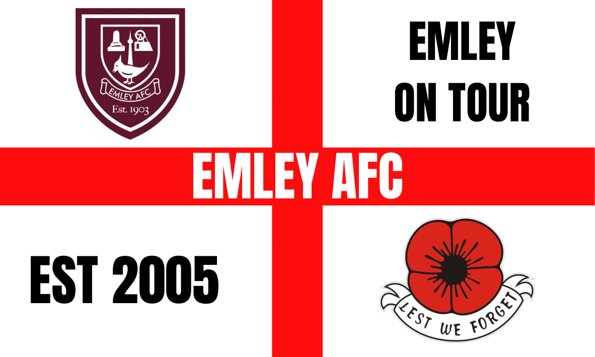 Emley afc glossy stickers