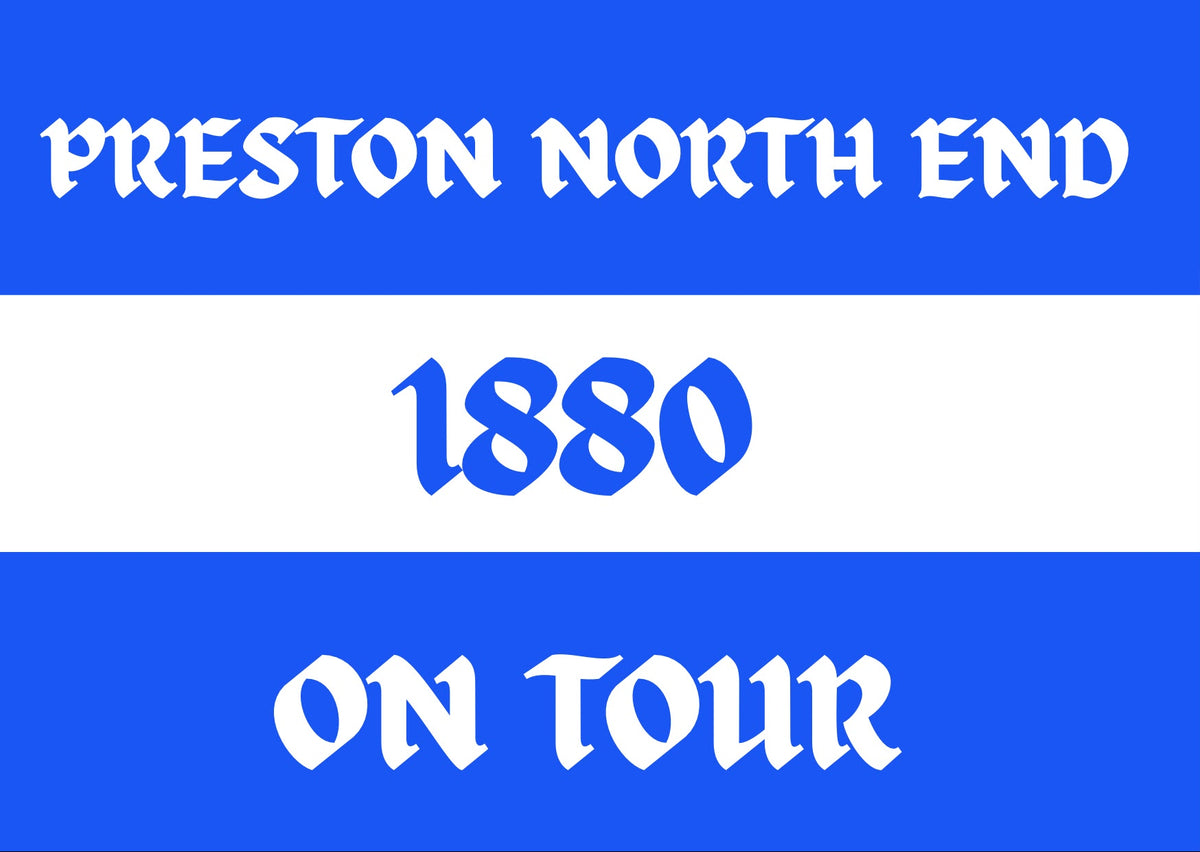Preston North End glossy stickers