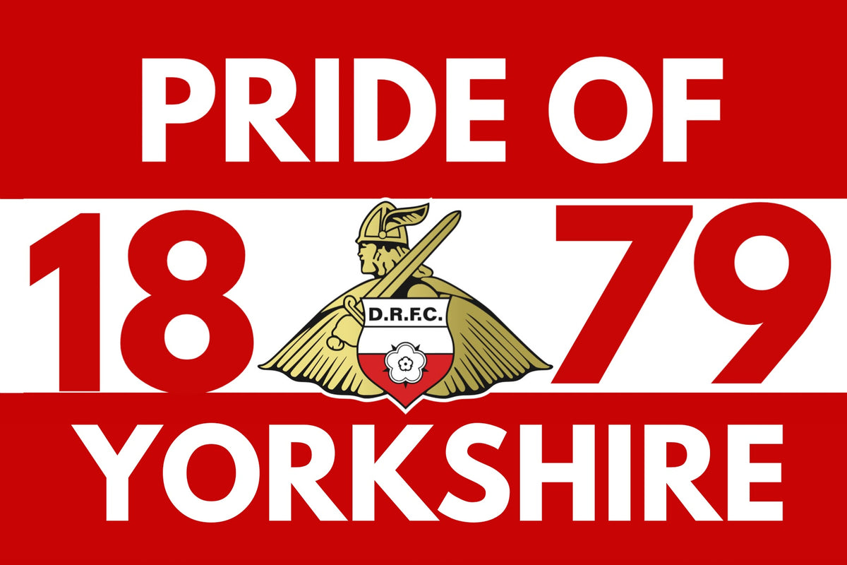 Doncaster rovers glossy stickers