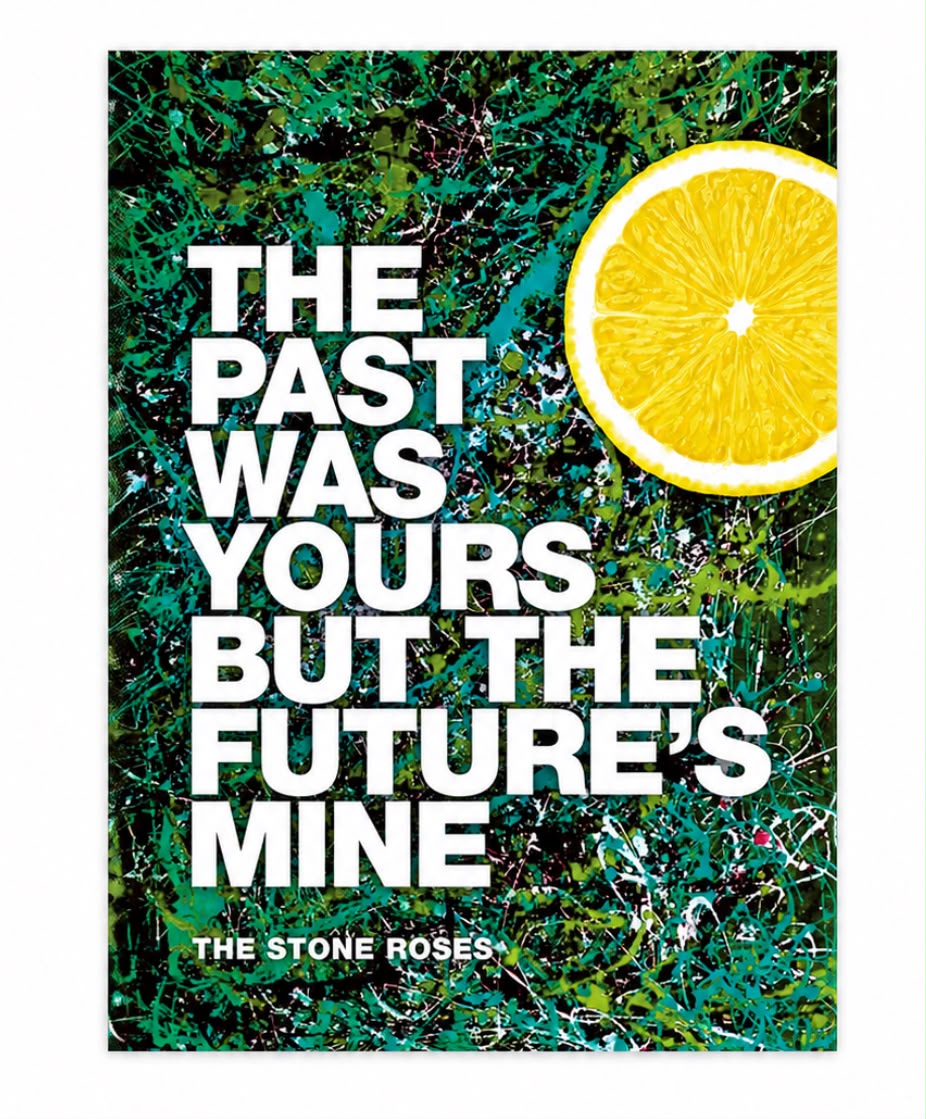 Stone roses lyrics poster